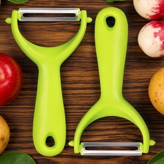 Descascador de frutas afiado, descascador doméstico, batata, maçã, melão, plaina