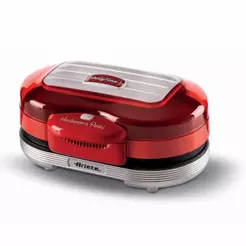 Grill Ariete Party Time Retrô com Placas Duplas Antiaderentes Vermelho 1200W 220V