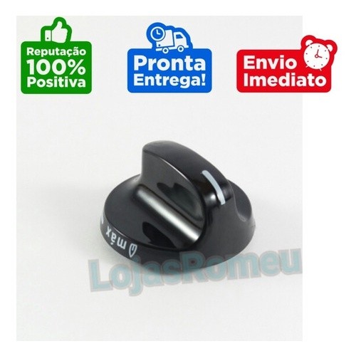kit 5 botoes 1752 para as bocas fogão Electrolux 52sm 56se 76tb 76se