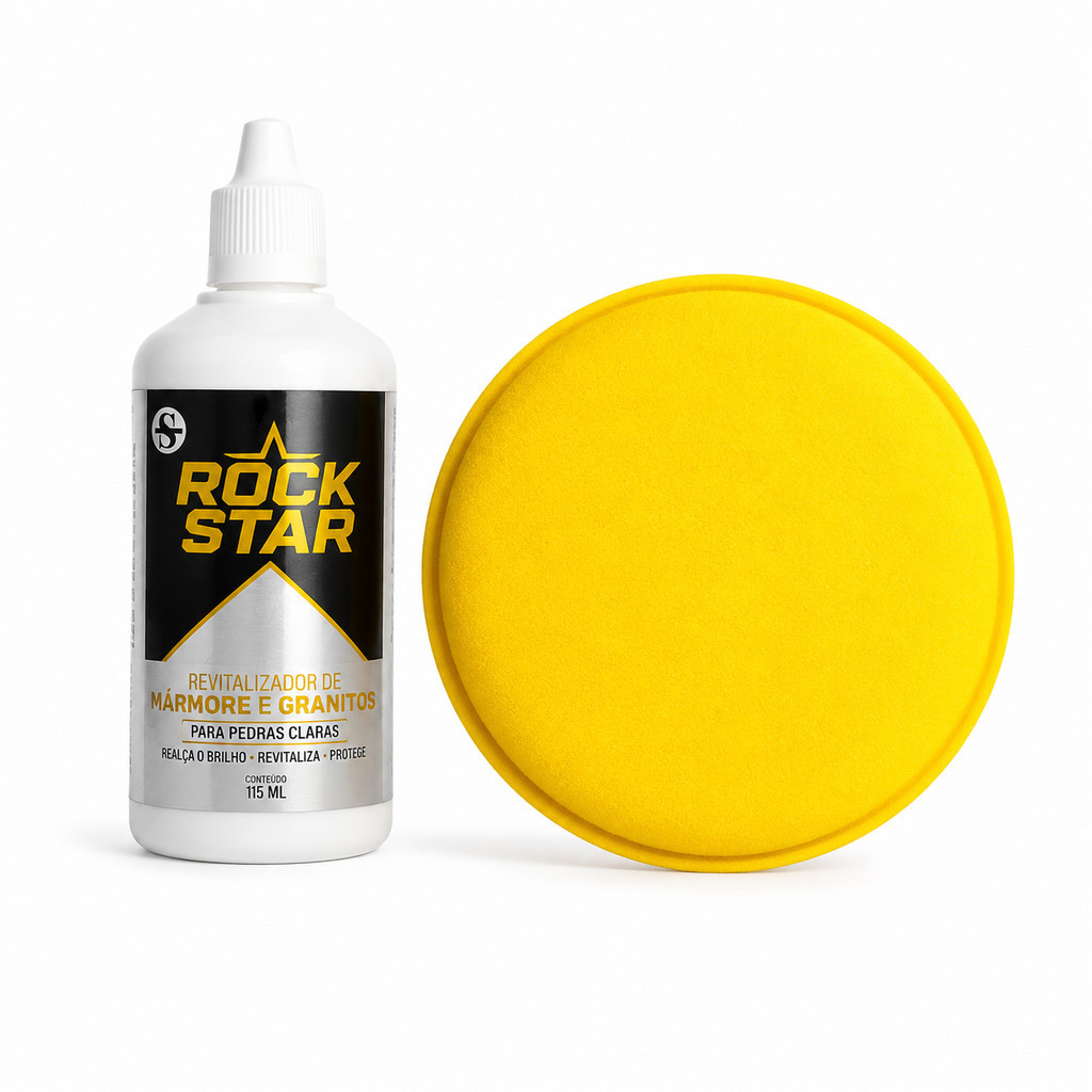 Kit Rock Star + Aplicador Mármore e Granito claro 115ml