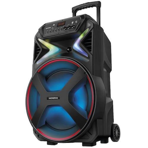 Caixa de Som amplificada mondial 700w bluetooth cm-700