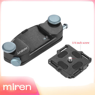 miren.br Metal Câmera de Liberação Rápida Cinto Cinta Fivela Botão Clipe de Montagem para Câmeras Canon Nikon DSLR