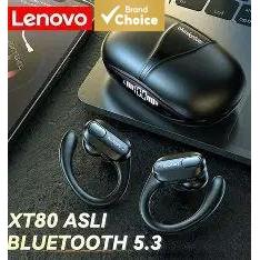 Lenovo XT80 Fones De Ouvido TWS Sem Fio Bluetooth ENC Dualmic Com Cancelamento De Ruído HiFi Som Estéreo Chamadas Claras