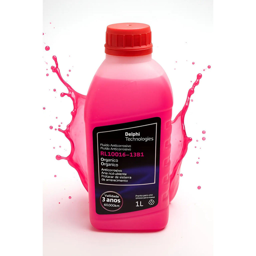 Aditivo Delphi Orgânico Rosa Pronto Para Uso Rl10016