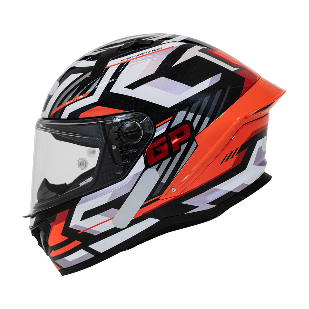CAPACETE ESPORTIVO GP TECH PILOT SHARD PRETO