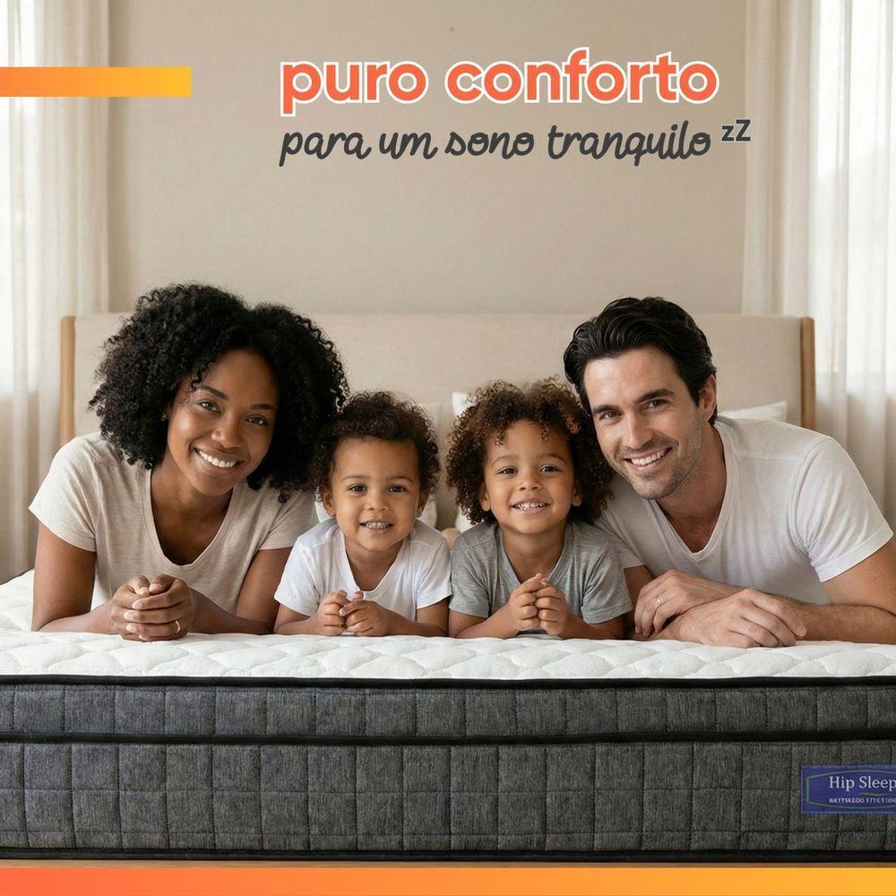 Colchão Queen Ortopédico Espuma D33 — imagem 2 de 2