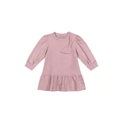 Vestido Bebê Menina Poá Com Laço Colorittá Rosa