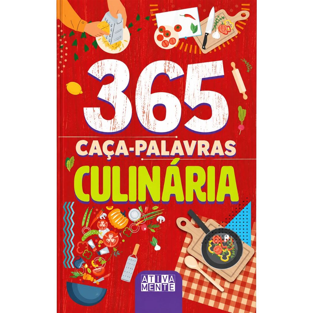 365 Caça Palavras Culinária