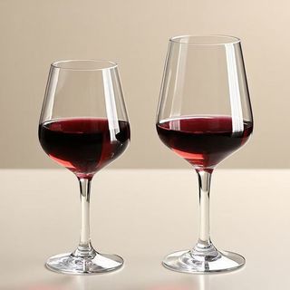 Copo de vinho tinto de uva branca ligeiramente bêbado acrílico transparente resistente a choques plástico PC Catering Ba
