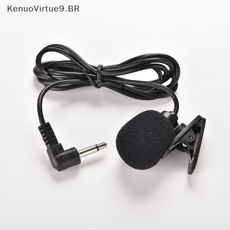 KVBR Mini Microfone De Fala De Estúdio De 3.5 Mm Com Clipe Na Lapela Para PC Desktop Jelly