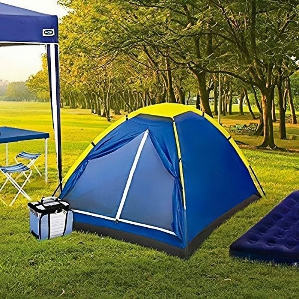 Barraca Camping Iglu 2/4 Pessoas - Barraca De Acampamento A Prova D'Água - Barraca Camping Praiatecno shop