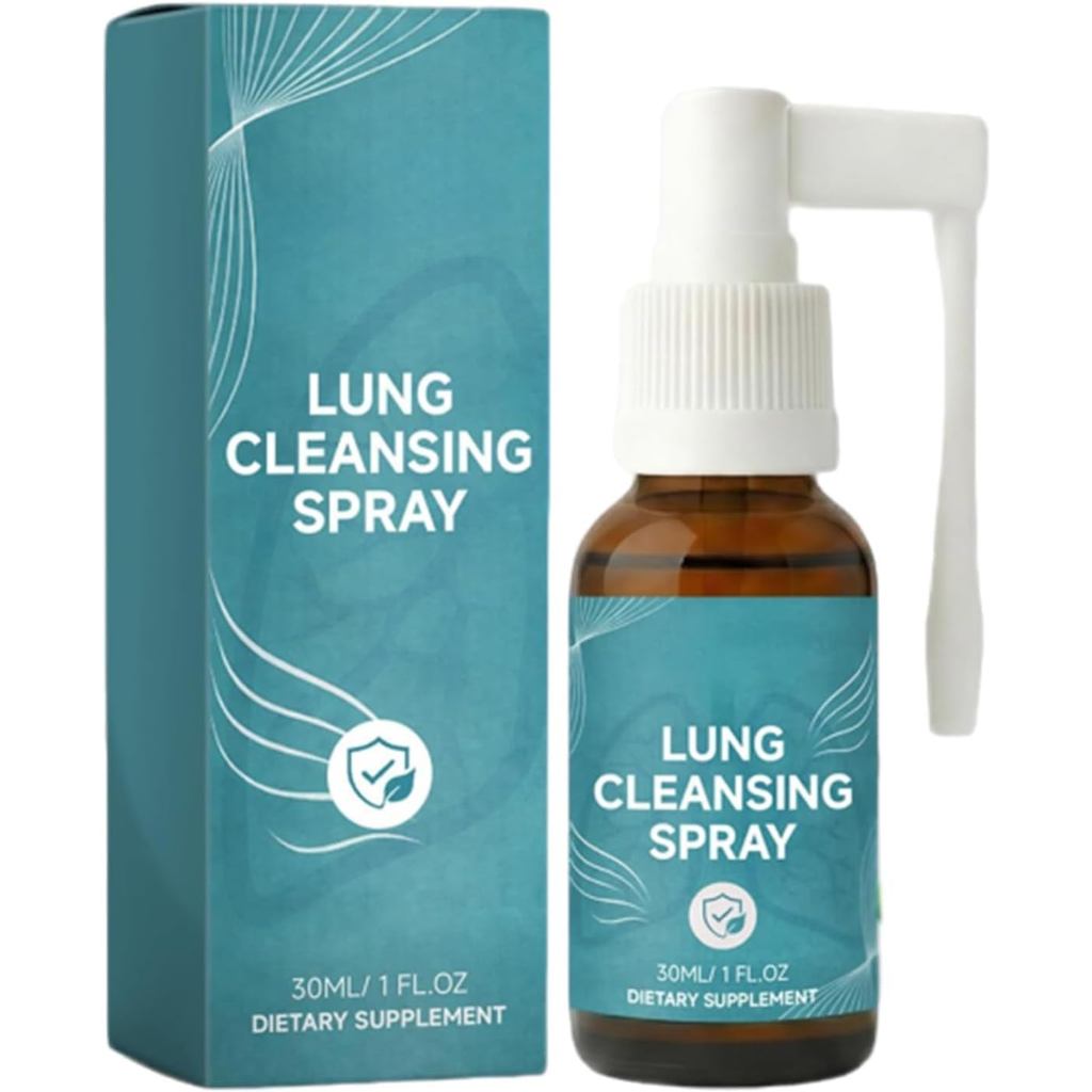 NaturvaLungSpray, Pulverizador para Limpeza Pulmonar, NaturvaLungSpray, Suporte e Limpeza Pulmonar Potentes, Fórmula Sua