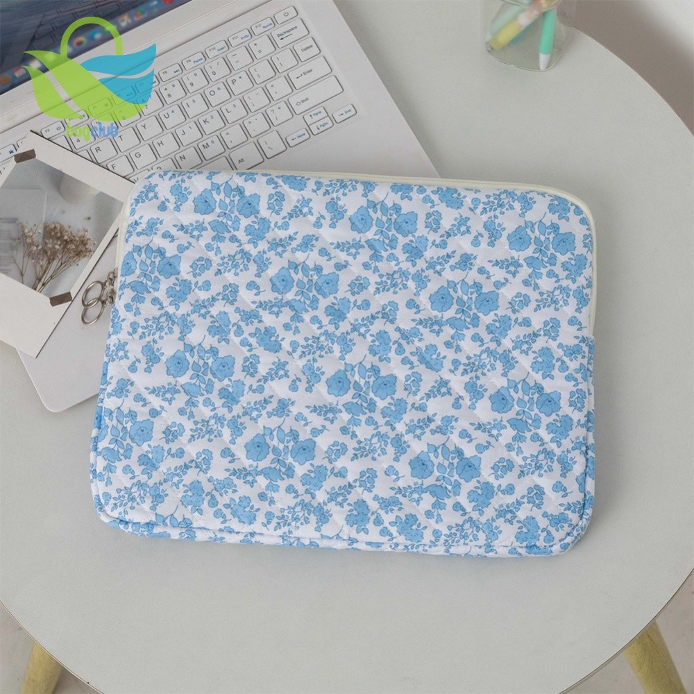Estojo Acolchoado Para Laptop De 11 13 15 Polegadas Estilo Floral [Bagclub.br]
