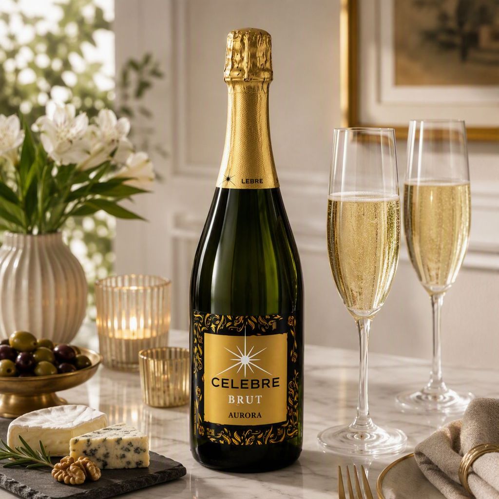 Espumante Branco Brut Celebre Aurora 750ml — imagem 2 de 2