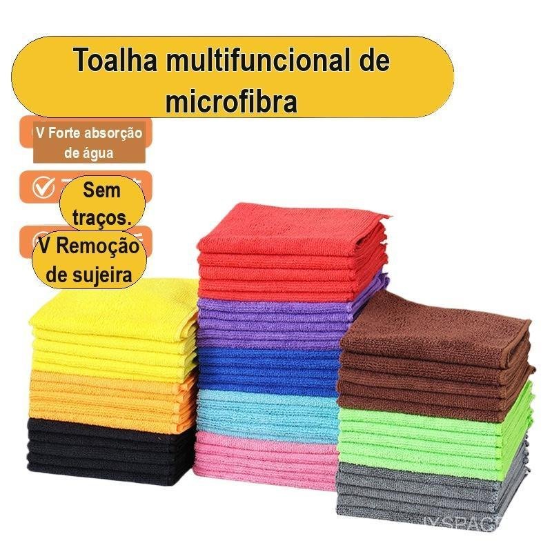 Panos de microfibra ultrafinos para cozinha, panos de prato, panos de limpeza multifuncionais para mesa, panos de limpez
