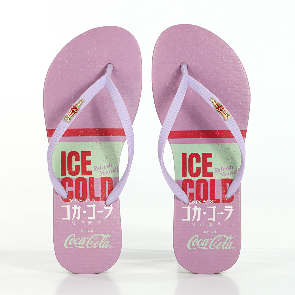 Imagem Chinelo Coca Cola Marina Bay Lilás - Feminino