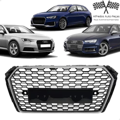 Grade Superior Central Parachoque Dianteira S4 Para Audi A4 2016 2017 2018 Novo 8W6853651AB