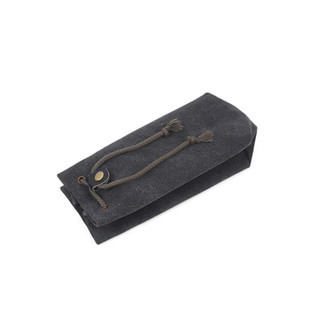 Bolsa de armazenamento de proteção de lente de lona espessada de duas camadas adequada para lente de câmera Digital Micr