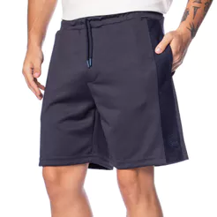 Bermuda Masculina Gangster Moletom Marinho