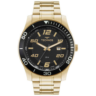 Relógio Technos Masculino Racer Dourado - 2115TWB/1P
