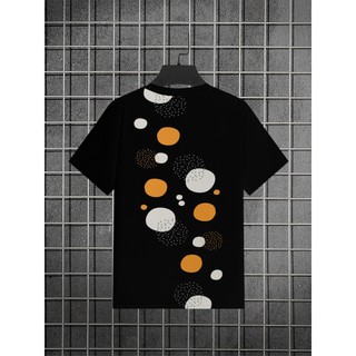 Camiseta masculina estampada em 3D da moda, gola redonda, mangas curtas, camiseta de verão com gola redonda, roupa Casua