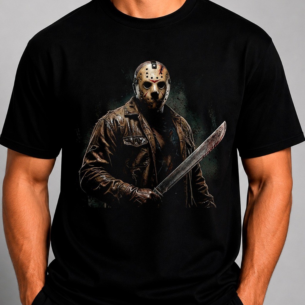 Camiseta Estampada - Halloween Terror Personagens Ghostface Michael Myers - Confortável 1000% Algodão Envio Rápido
