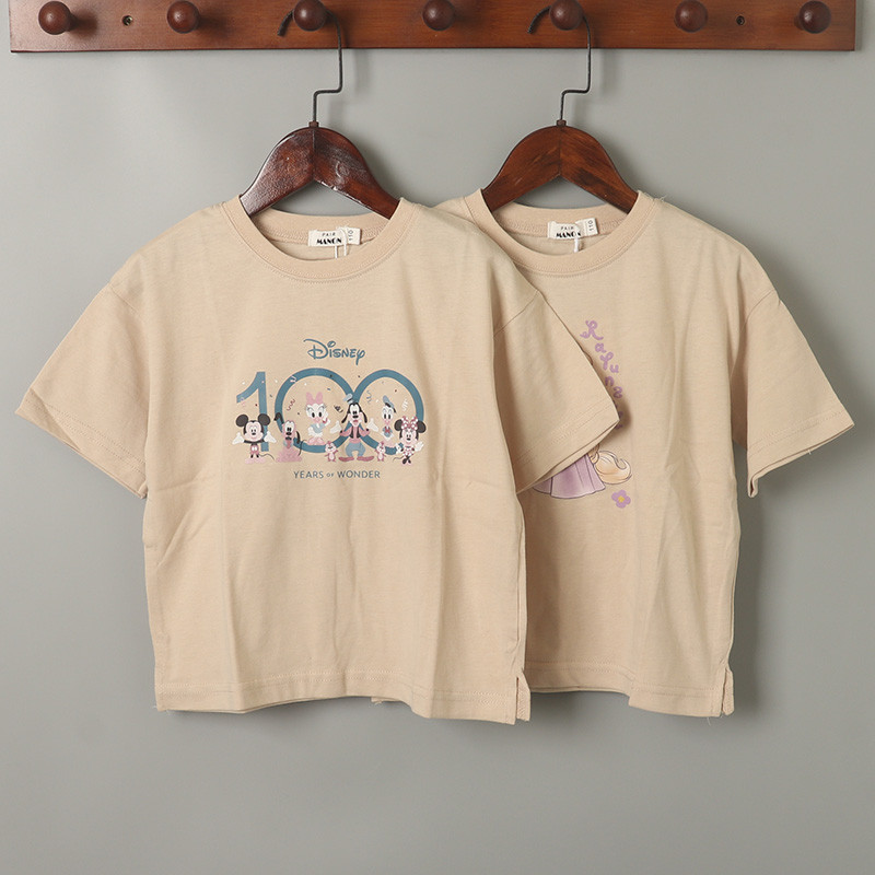 Comércio exterior criança crianças roupas meninas médio grande crianças algodão de manga curta camiseta meia manga pulôv