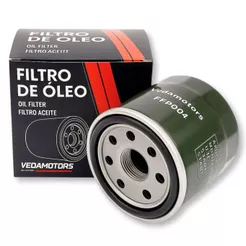 Filtro de Óleo Cb 500f / Cb 600f Hornet / Versys 300x / Ninja 650 / Er6 / Z750 / Mt03 / Mt 07 / Tiger 800 Vedamotors
