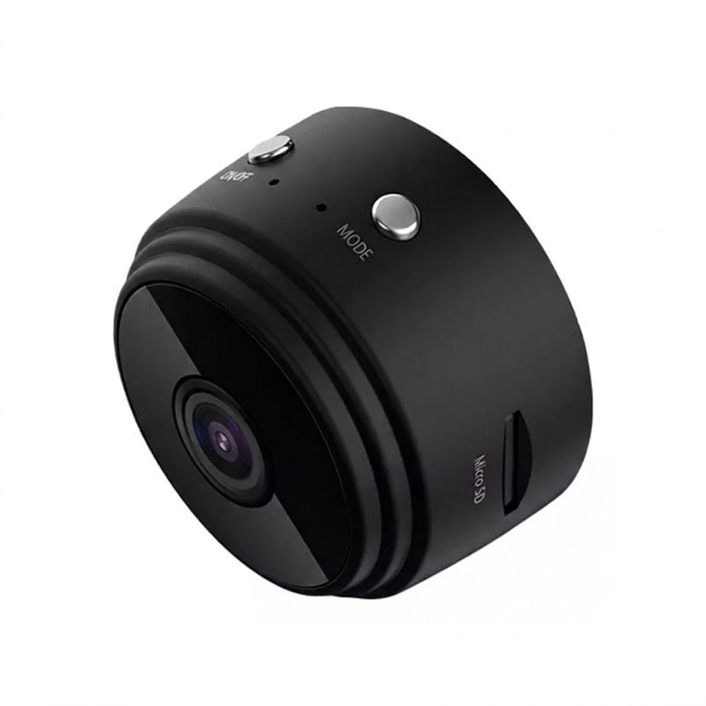 Câmera Espiã A9 Mini Wi-Fi FullHD 1080p Visão Noturna Micro SD Grava Áudio