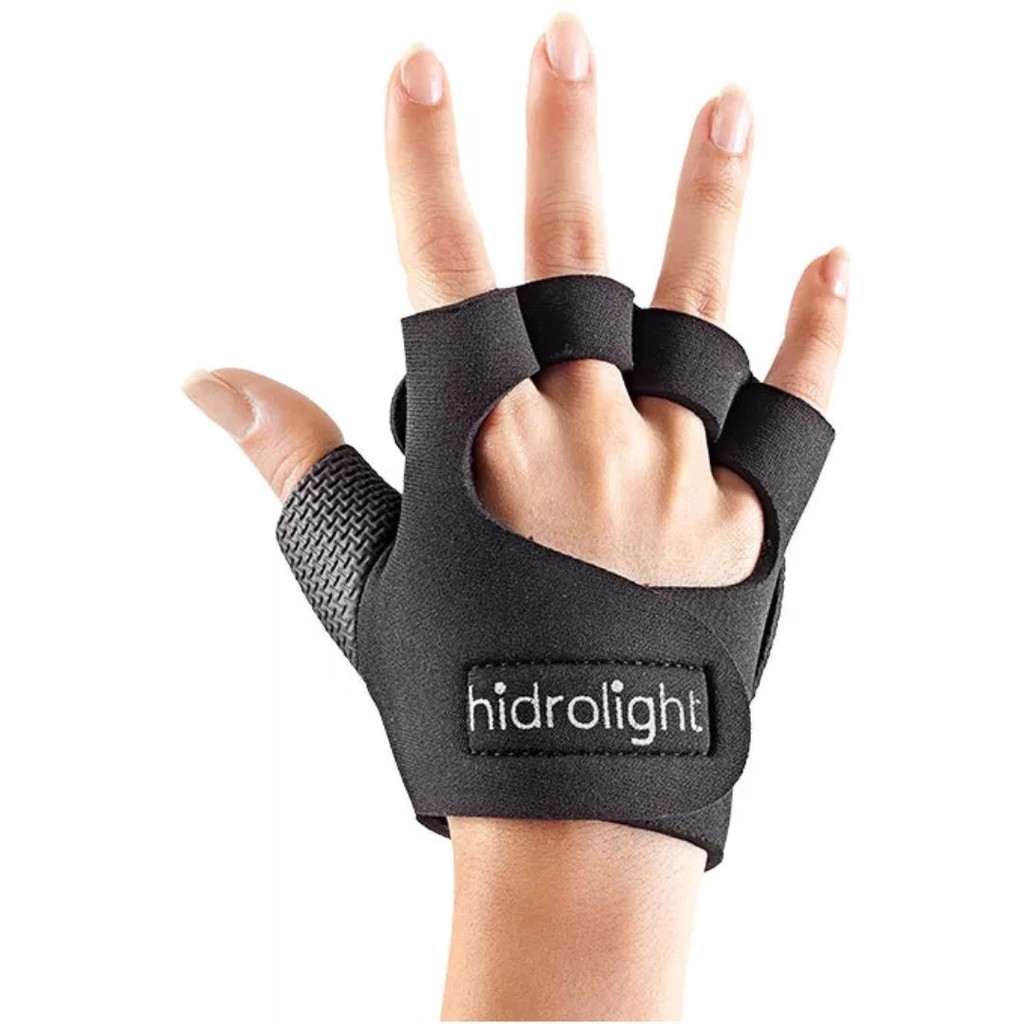 Luva Academia Musculação Hidrolight Protege Mãos Sem Calos Dedos Acessório Fitness Antiderrapante em Oferta na Shopee