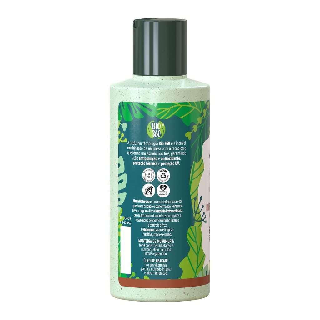 Detalhes do Shampoo + Condicionador Maria Natureza Nutrição Extraordinária Salon Line