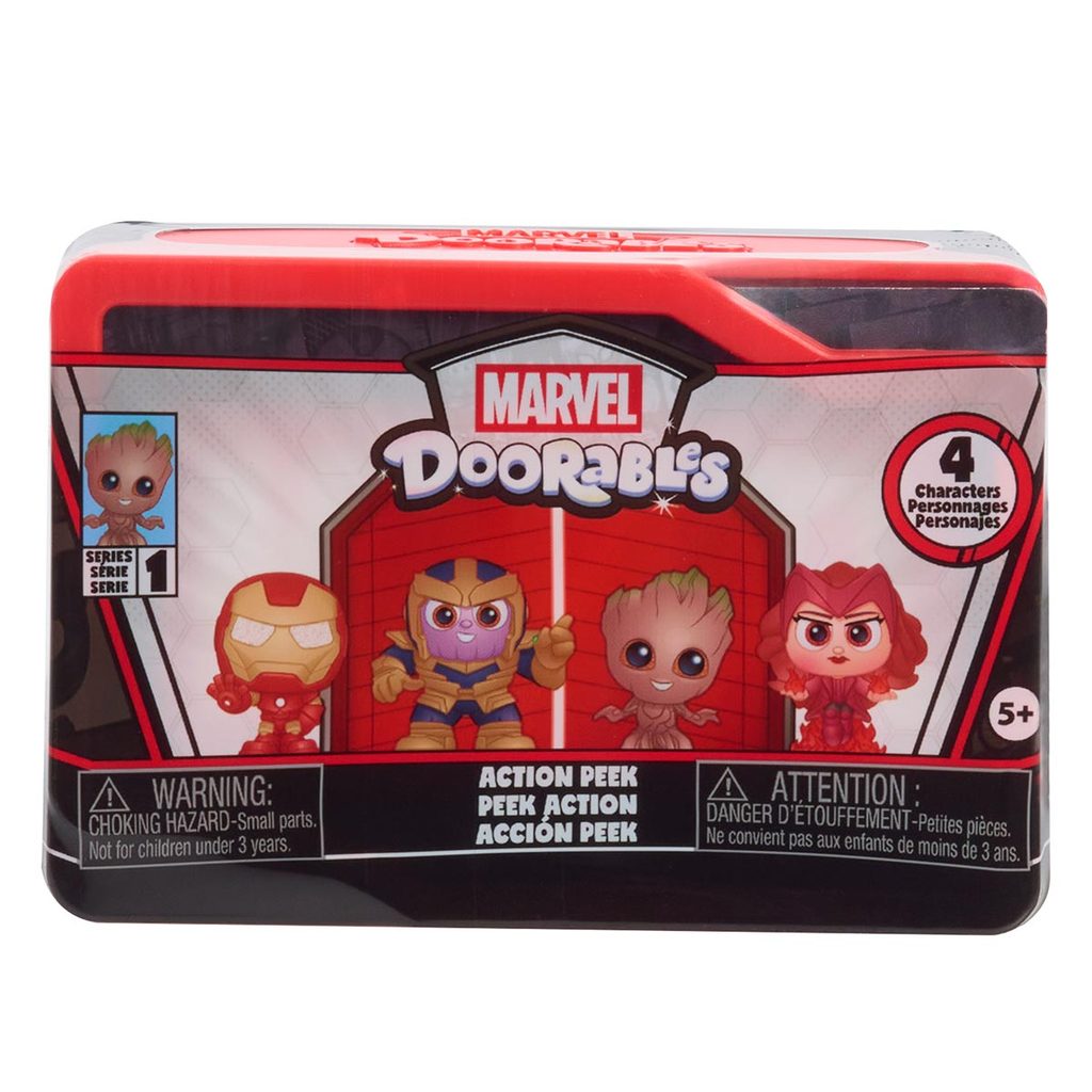 Doorables - 4 Bonecos Surpresa Marvel em Oferta na Shopee