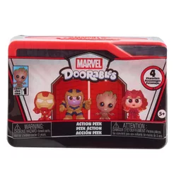 Doorables - 4 Bonecos Surpresa Marvel