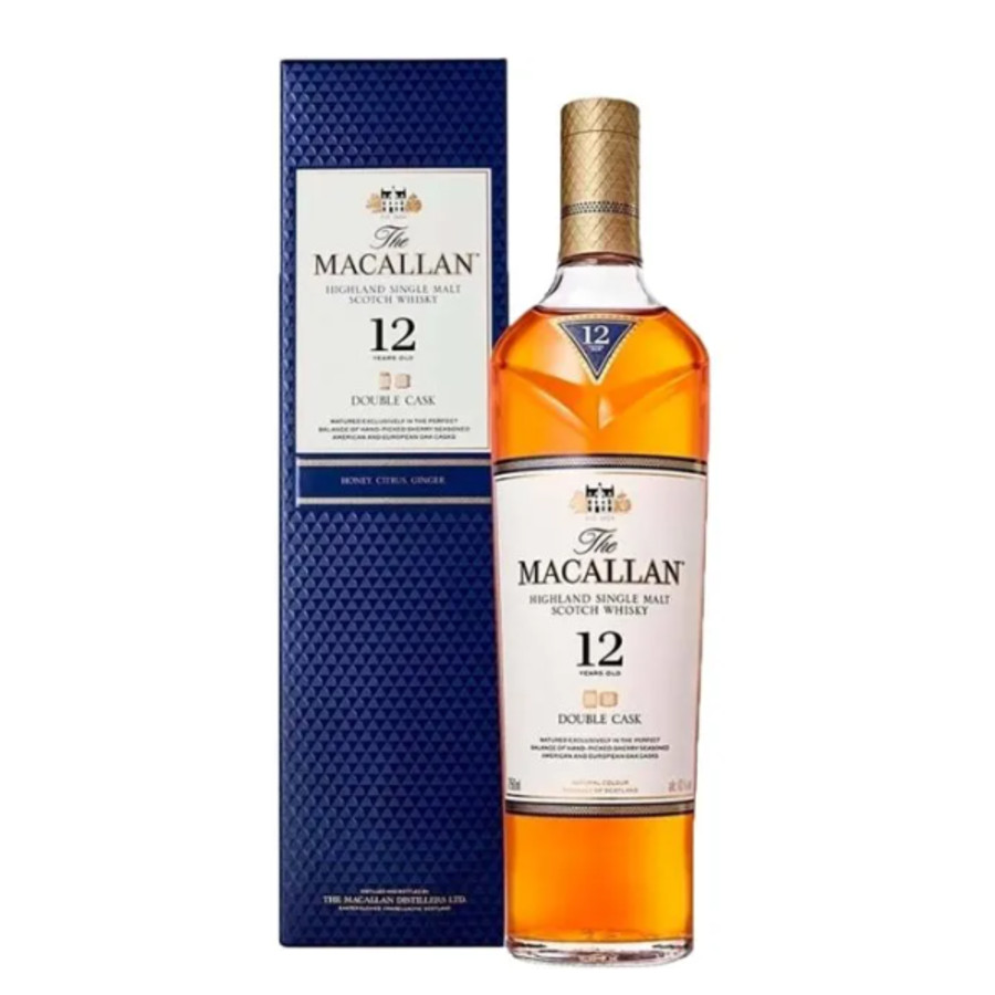 WHISKY MACALLAN DOUBLE CASK 12 ANOS em Oferta na Shopee