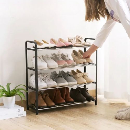 Sapateira Organizadora Vertical 4 Andares Multiuso Pratica E Resistente