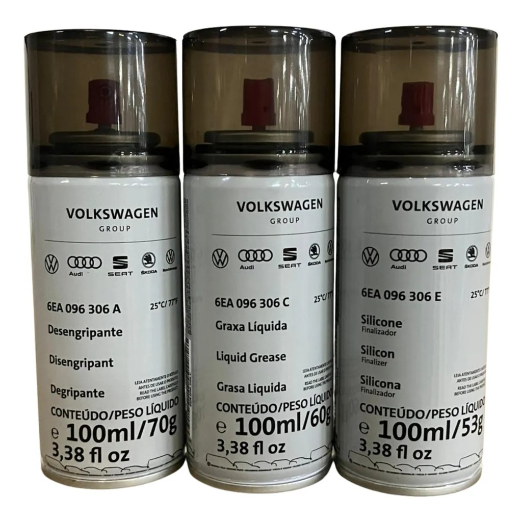 Kit De Lubrificantes Para Revisão Original Volkswagen