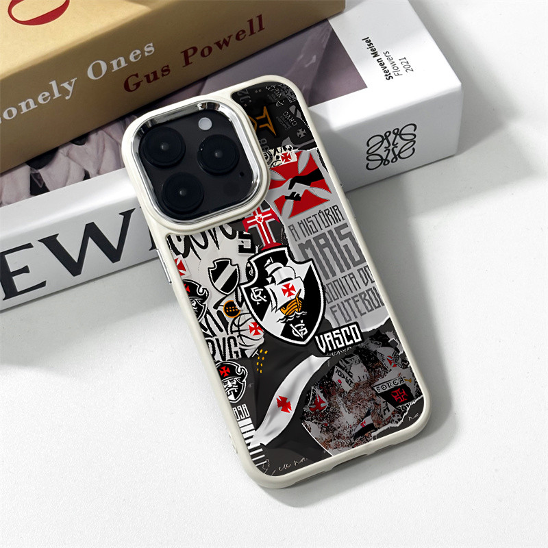 Capinha De Vasco da Gama Celular Compatível Com iPhone 16 15 14 13 12 11 Pro Max 16 Plus X Xs XR Silicone Traseira case