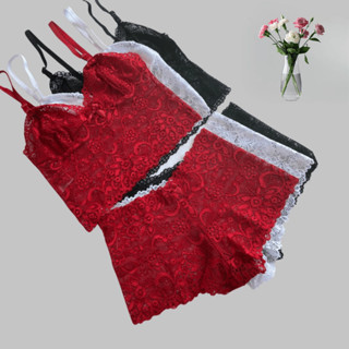 Kit 3 Conjunto Renda Espera Marido Lingerie Com Forro Sensual Feminino em Oferta na Shopee