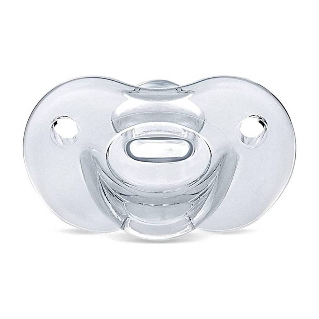 Chupeta 100% Silicone Soft Calming 0m+ Neutra - Lillo em Oferta na Shopee