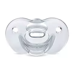 Chupeta 100% Silicone Soft Calming 0m+ Neutra - Lillo