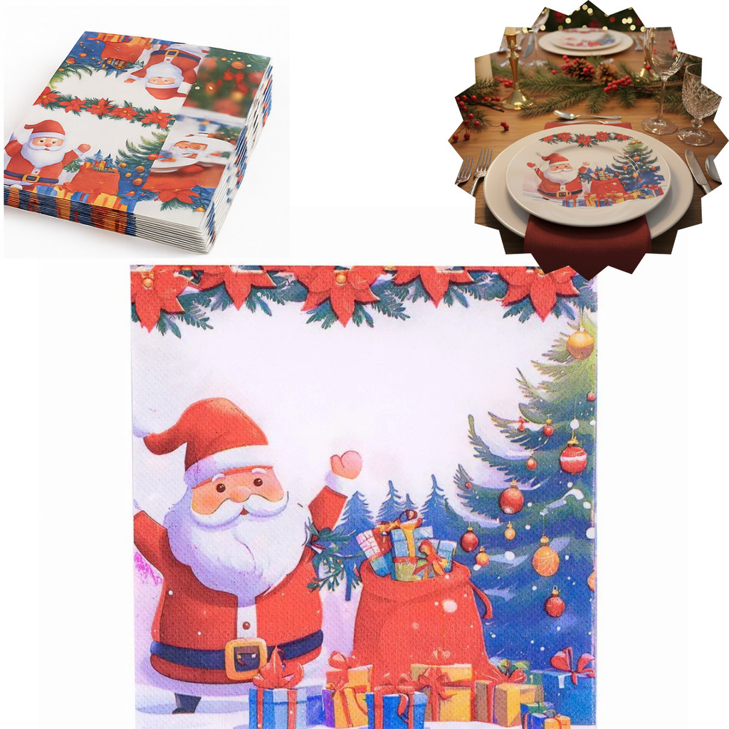 Guardanapo Natalino para Decoupage: Onde Comprar | BuscaProdutos