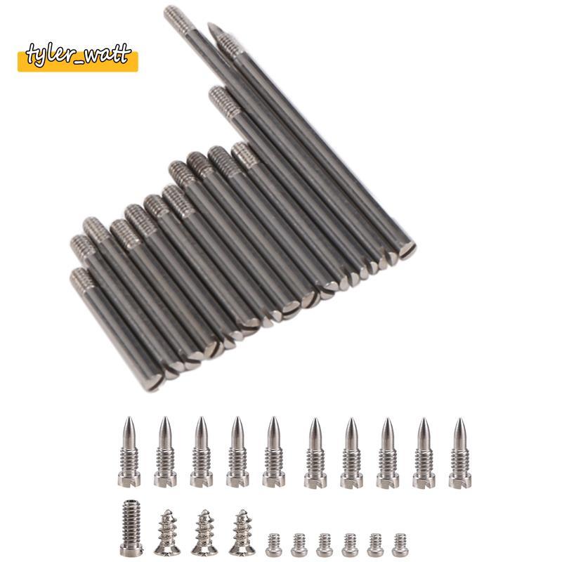 34 Pçs/Set Peças De Reparo De Clarinete Parafusos + Kit De Haste De Eixo Ferramenta DIY Acessórios Para Instrumentos De