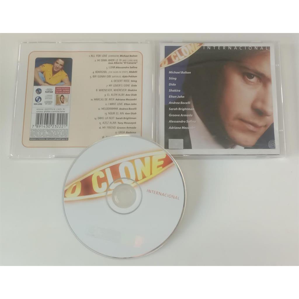 CD VÁRIOS ARTISTAS O CLONE - NOVELA TRILHA INTERNACIONAL