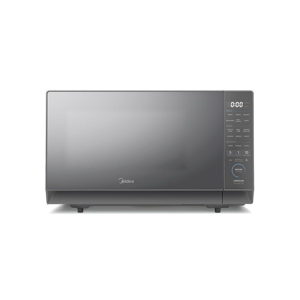 Micro-ondas 27L Prata Porta Espelhada Mastercook Midea MHP27S1 110V em Oferta na Shopee