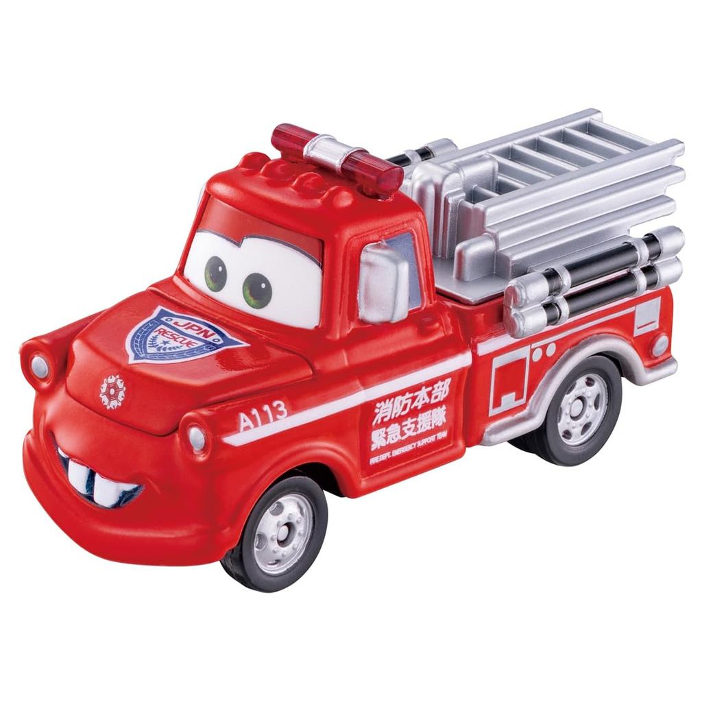 Takara Tomy Disney Cars Tomica C-38 Mater (tipo carro de bombeiros) brinquedo em miniatura para crianças de 3 anos ou …