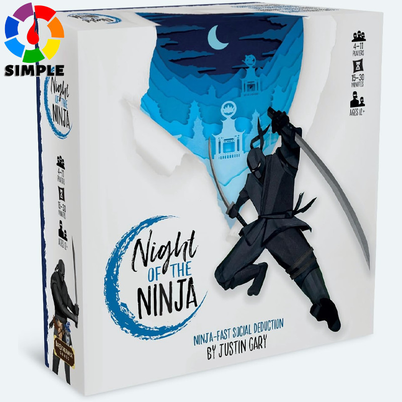 Brotherwise Games Night of The Ninja Board Game