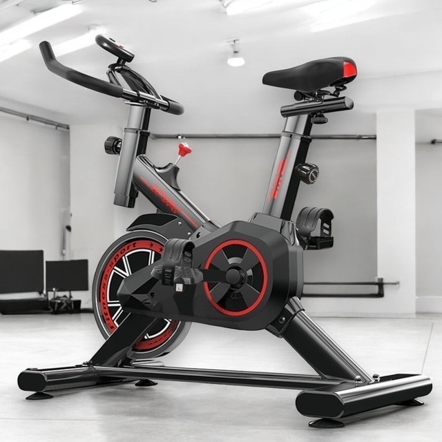 Bicicleta Spinning Ergométrica Para Exercícios Com Monitor Profissional Sport Suporta até 120kg