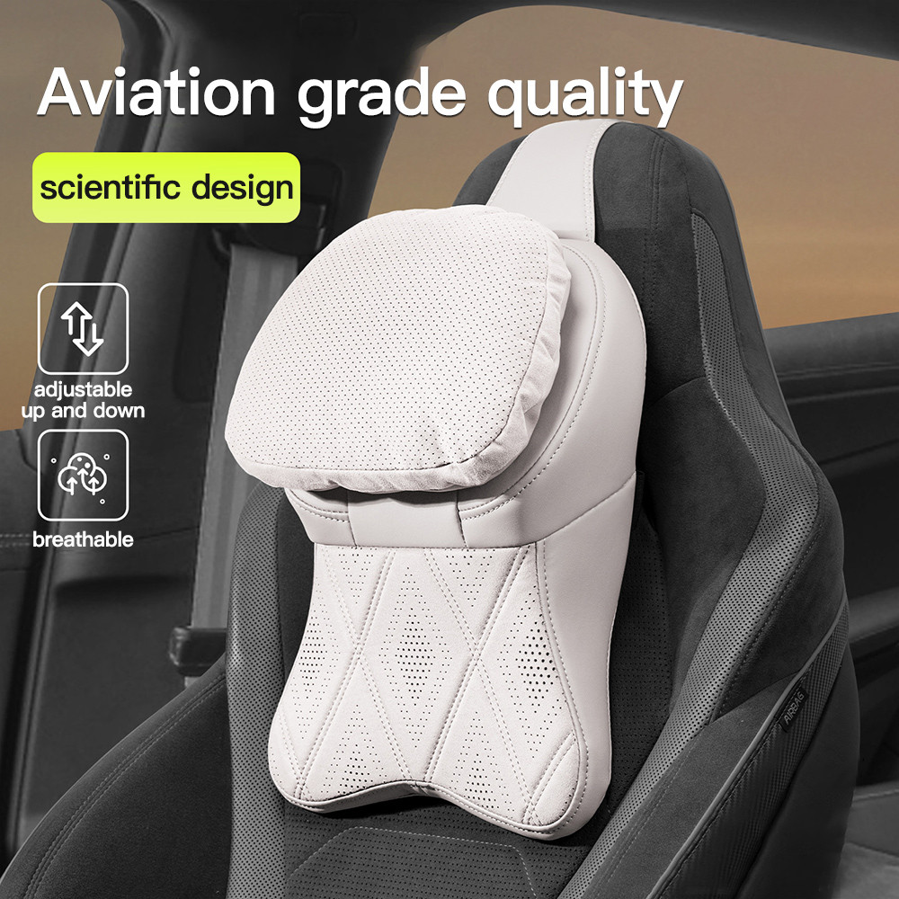 Almofada De Encosto De Cabeça De Carro De Alta Qualidade Para Skoda Octavia Rapid Superb Kodiaq Scala Karoq Kamiq Virs F
