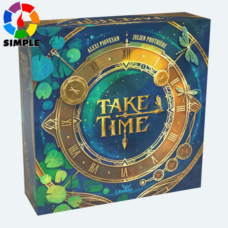 Asmodee Take Time Board Game - Cooperative Puzzle & Strategy Game