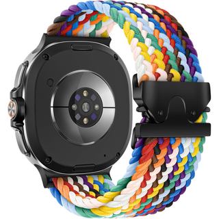 Pulseira compatível com Samsung Galaxy 8 de 40 mm e 44 mm/8  46 mm, nylon elástico para  (não para Galaxy Watch